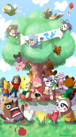 Animal Crossing Artwork Fan