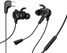 Baseus Gamo C15 In-Ear-USB-Kopfhörer Typ C, schwarz