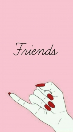 BFF Best Friends Pink Friends Side