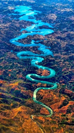 Blue dragon river portugal
