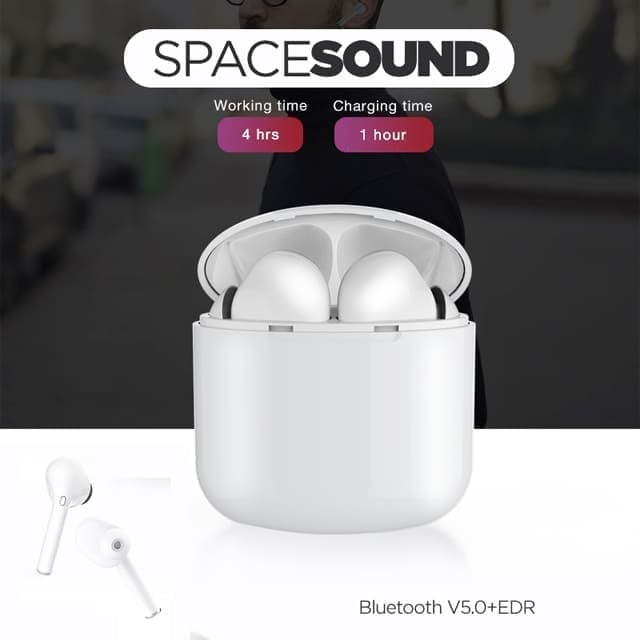 Bluetooth Earphones with Charge Dock