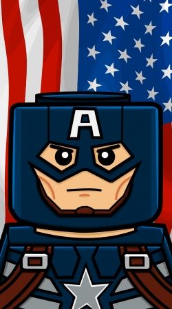 Bricks Captain America