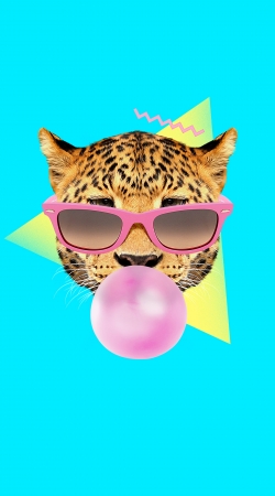 Bubble gum leo