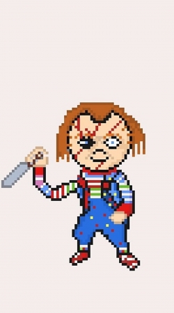 Chucky Pixel Art