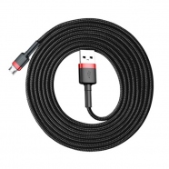 Cable Durable Nylon Braided Wire USB / micro USB QC3.0 1.5A 2M