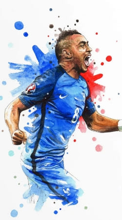 Dimitri Payet Fan Art France Team 