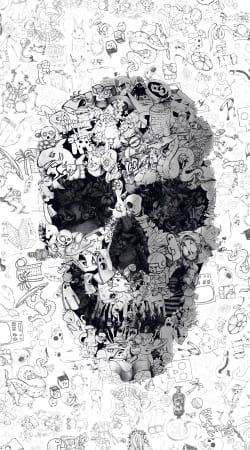 Doodle Skull