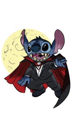 Dracula Stitch Parody Fan Art