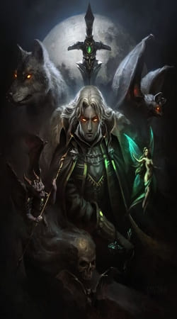 Fantasy Art Vampire Allucard