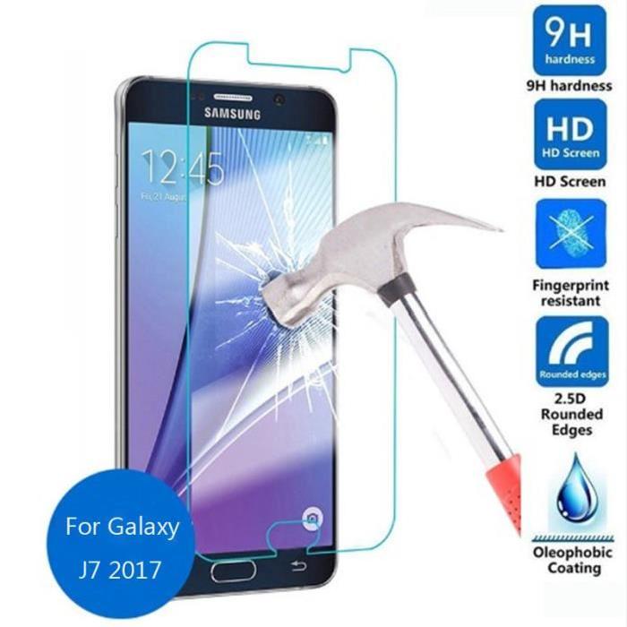 Samsung Galaxy J7 2017 Screen Protector - Premium Tempered Glass