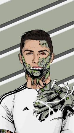 Football Legends: Cristiano Ronaldo - Real Madrid Robot