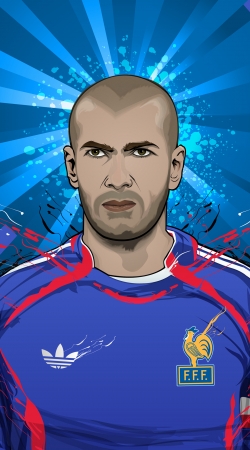 Football Legends: Zinedine Zidane France