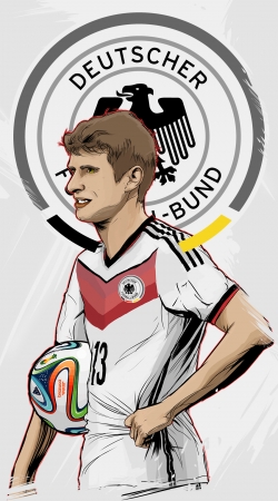 Football Stars: Thomas Müller - Germany
