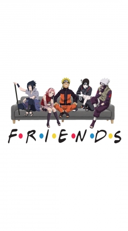 Friends parodie Naruto manga