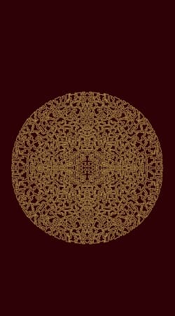 Geometric Bohemian Mandala