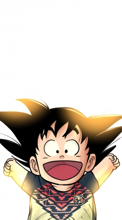 Goku Kid happy america