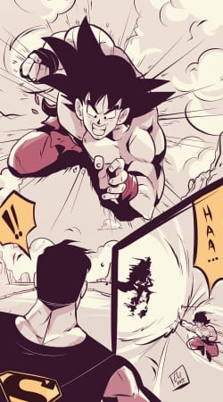 Goku vs superman
