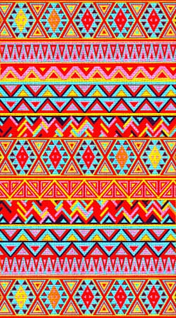 India Style Pattern (Multicolor)