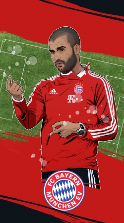 Josep Guardiola Bayern Manager - Coach