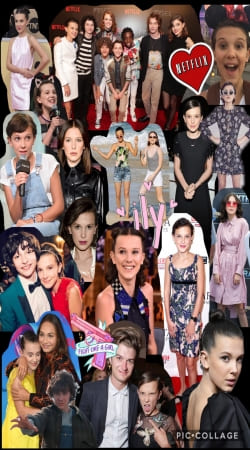 Millie Bobby Brown collage