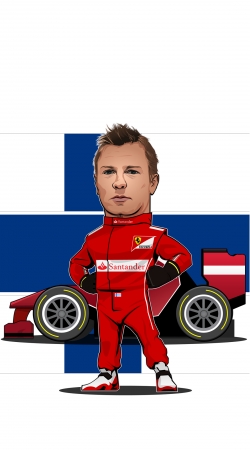 MiniRacers: Kimi Raikkonen - Ferrari Team F1