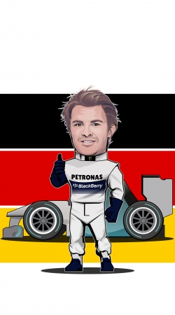 MiniRacers: Nico Rosberg - Mercedes Formula One Team