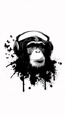 Monkey Business - White