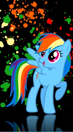 My little pony Rainbow Dash