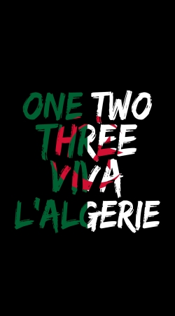 One Two Three Viva lalgerie Slogan Hooligans