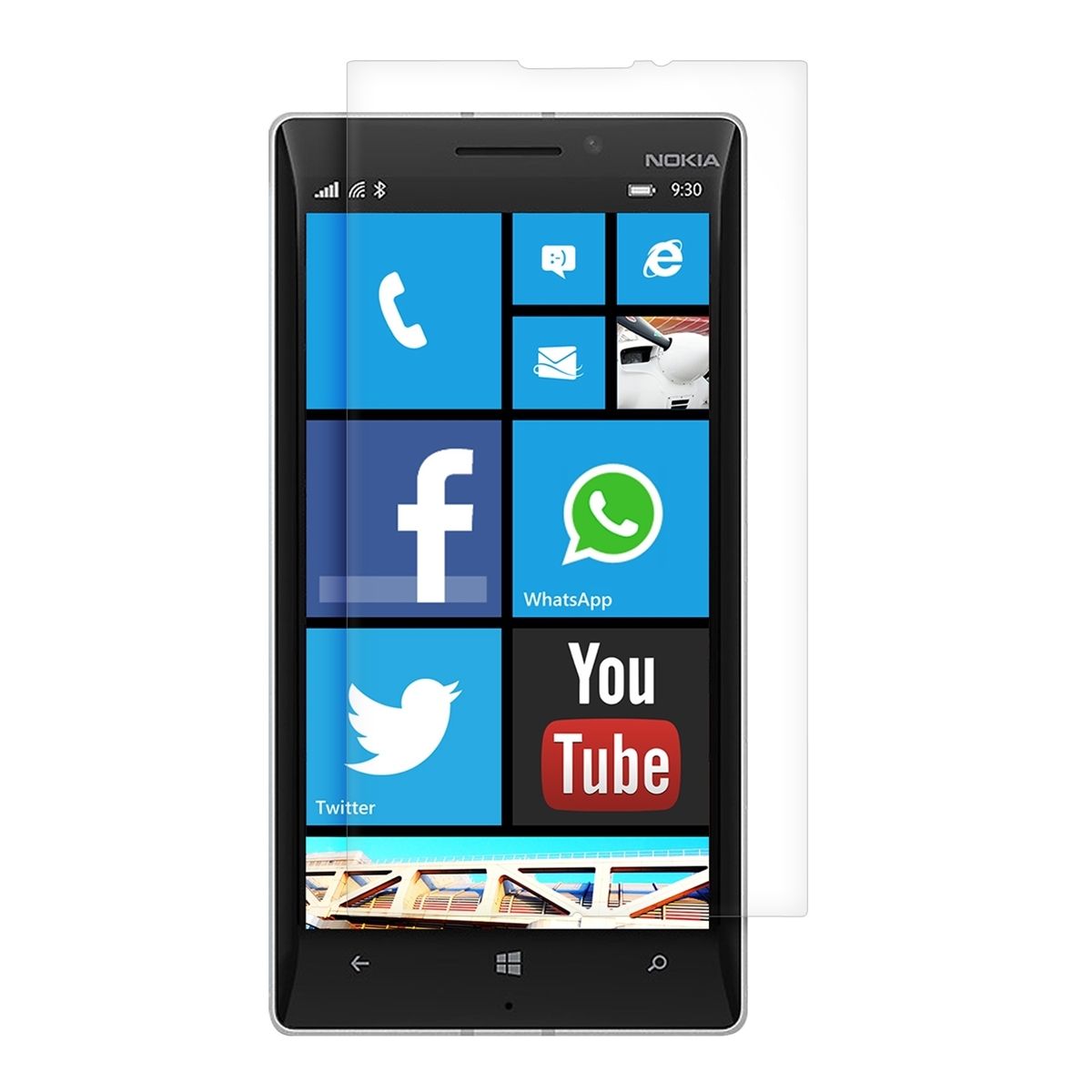 2 in 1 Nokia Lumia 930 Displayschutzfolie