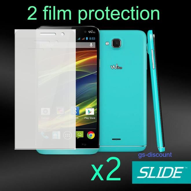 Protector Ecrã Wiko Slide - Pack 2 Uni