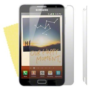 2 Protective Screen Film Samsung Galaxy Note i9220