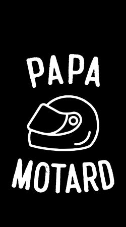 Papa Motard Moto Passion