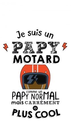 Papy motard
