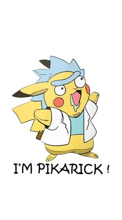 Pikarick - Rick Sanchez And Pikachu 