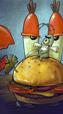 Plankton burger