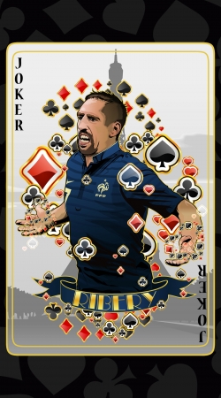 Poker: Franck Ribery as The Joker