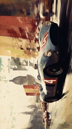 Racing Car Painting