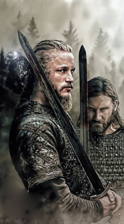 Ragnar And Rollo vikings