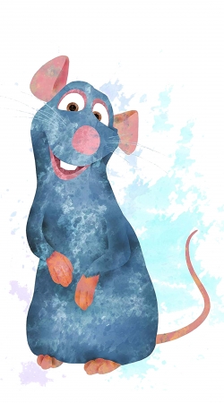 Ratatouille Watercolor