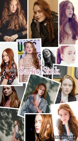 Sadie Sink collage