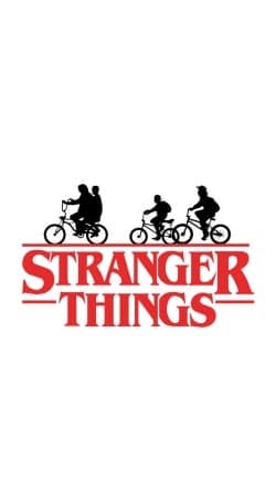 Stranger Things by bike