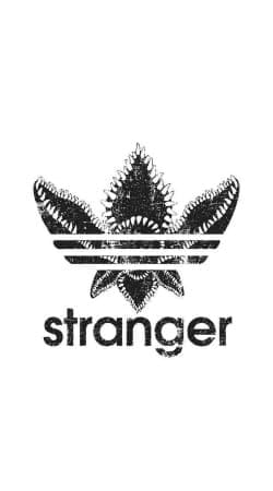 Stranger Things Demogorgon Monster JOKE Adidas Parodie Logo Serie TV