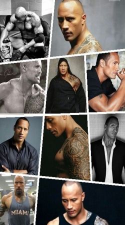 The Rock Collage