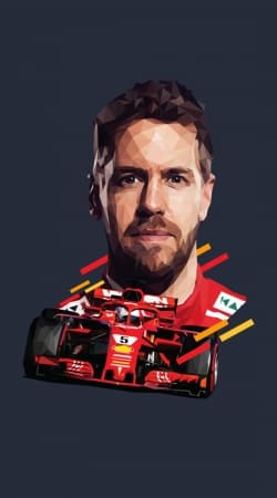 Vettel Formula One Driver